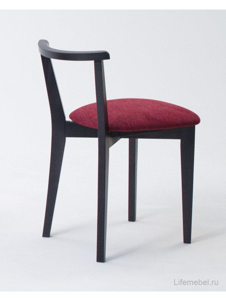 Деревянный стул Франк ПМ черный / красный