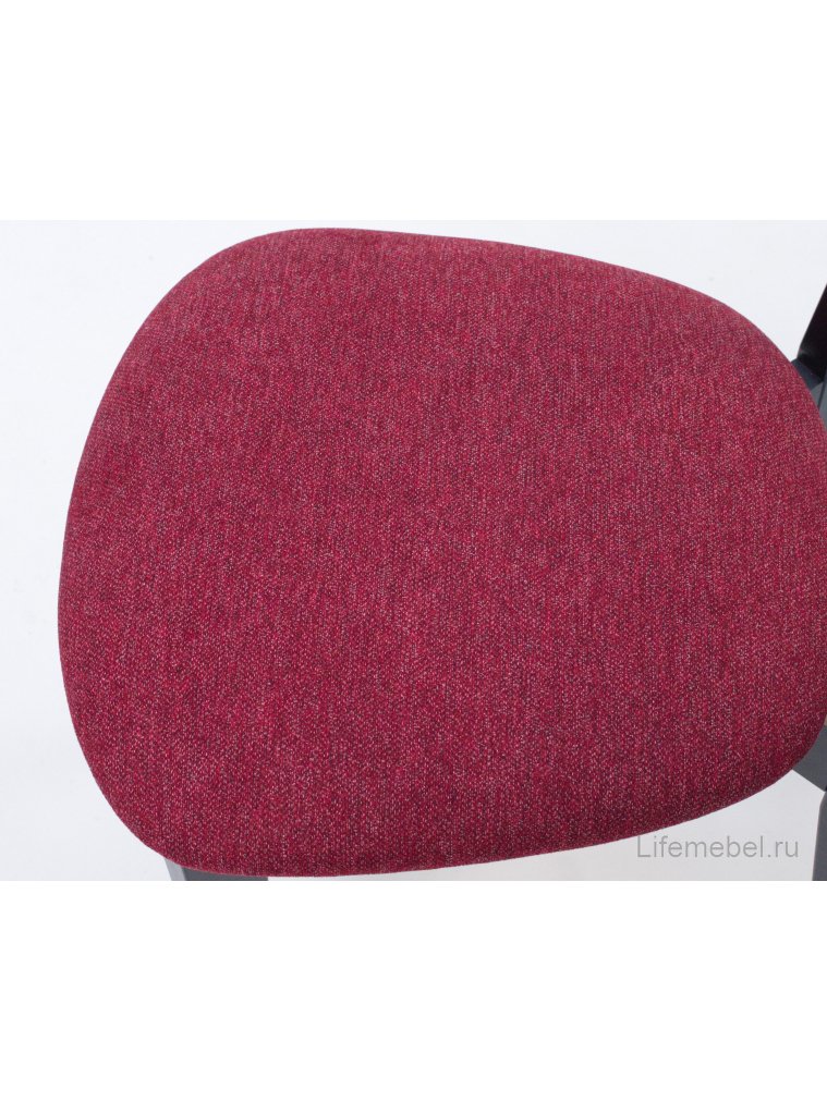 Деревянный стул Франк ПМ черный / красный