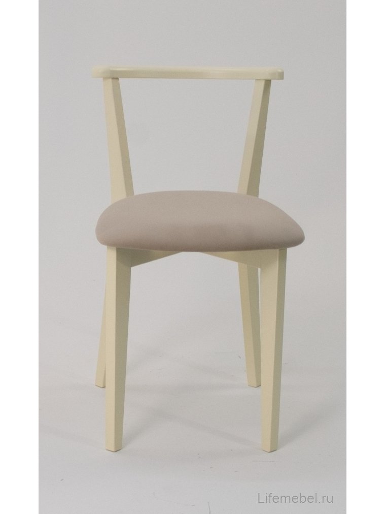Деревянный стул Франк слоновая кость / бежевый