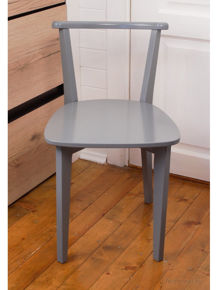 Деревянный стул Франк Ж серый