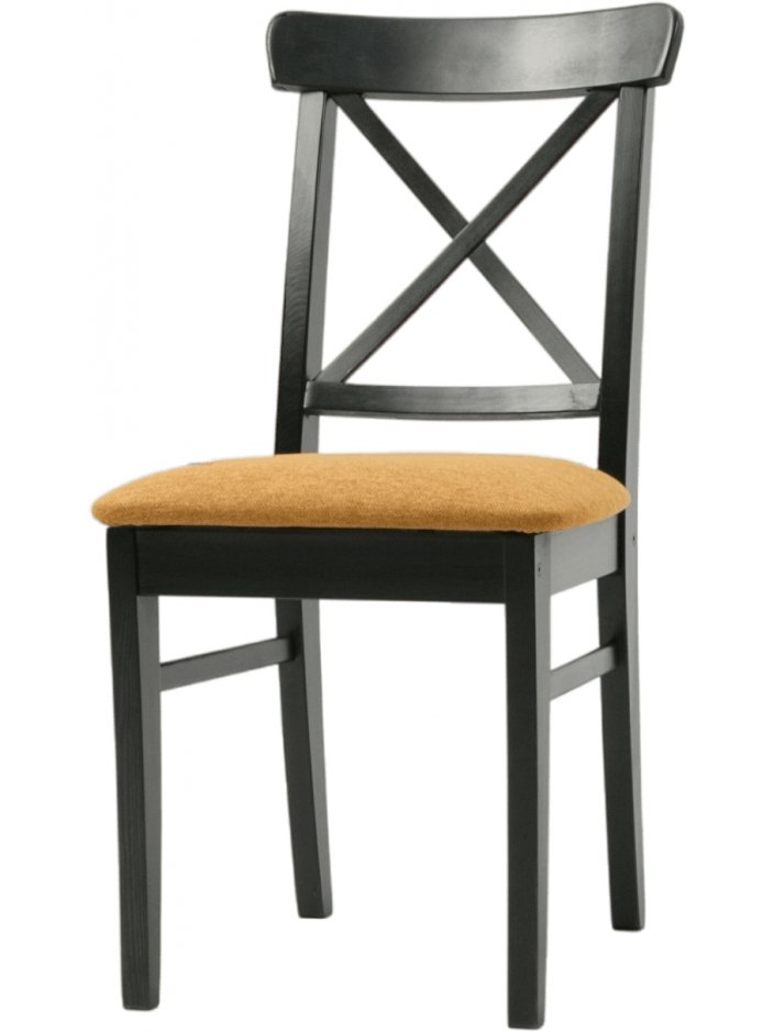 Деревянный стул Ингольф ПМ черный / карри