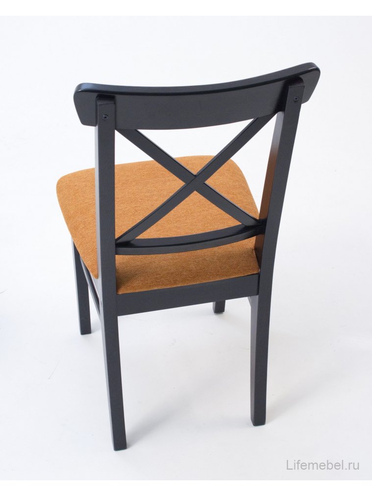 Деревянный стул Ингольф ПМ черный / карри