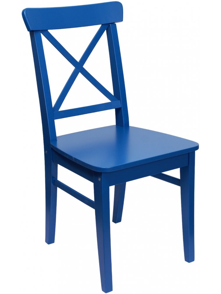 Деревянный стул Ингольф Ж синий