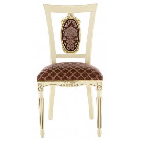 Стул Лино патина золото / шоколад