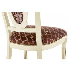 Стул Лино патина золото / шоколад