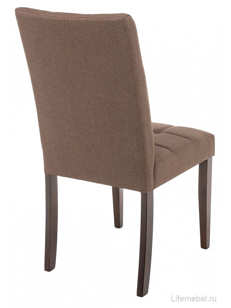 Стул Madina dark walnut / fabric brown