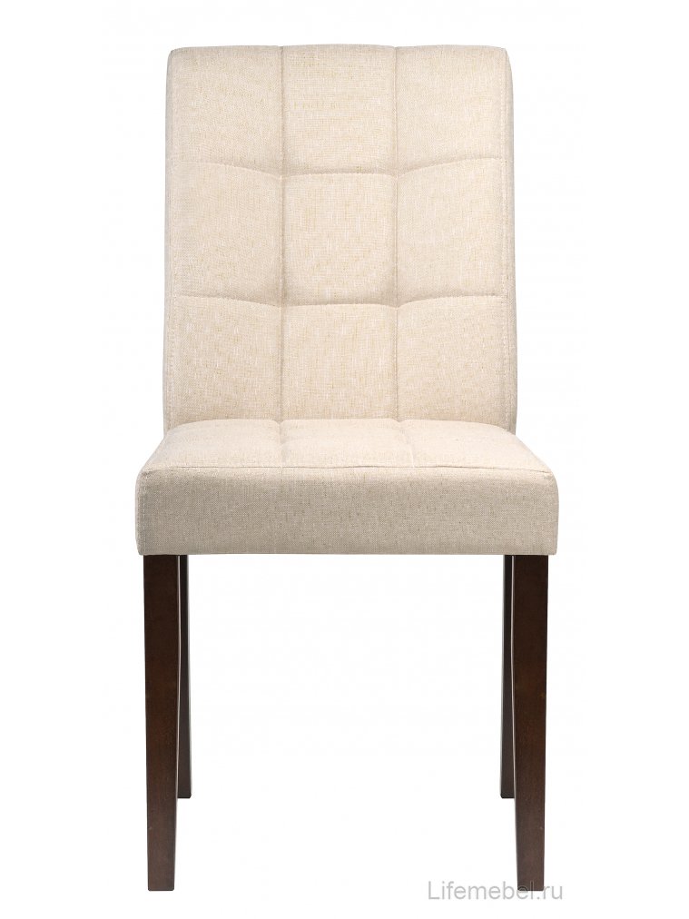 Стул Madina dark walnut / fabric cream