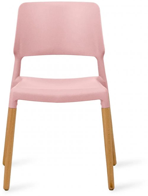 Деревянный стул Maltai розовый