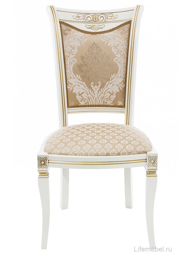 Стул Mariano молочный / патина