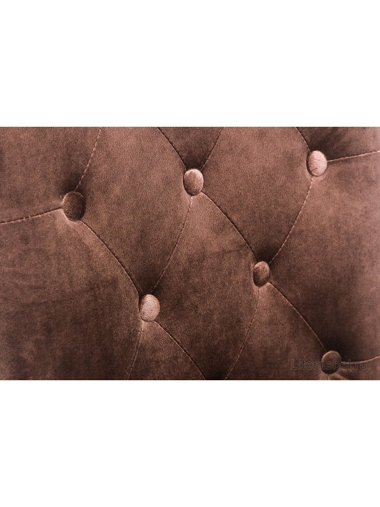 Стул Menson dark walnut / fabric brown