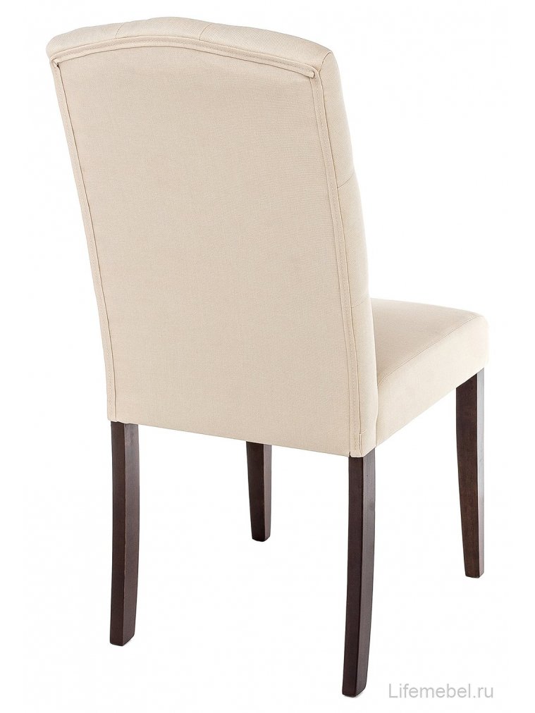 Стул Menson dark walnut / fabric cream