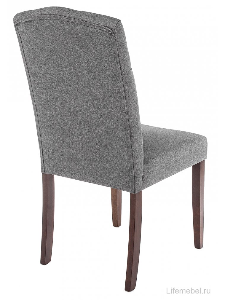 Стул Menson dark walnut / fabric grey