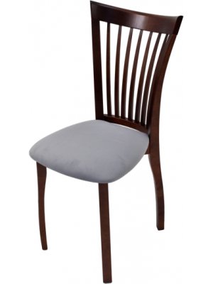 Деревянный стул Миранда орех / серый