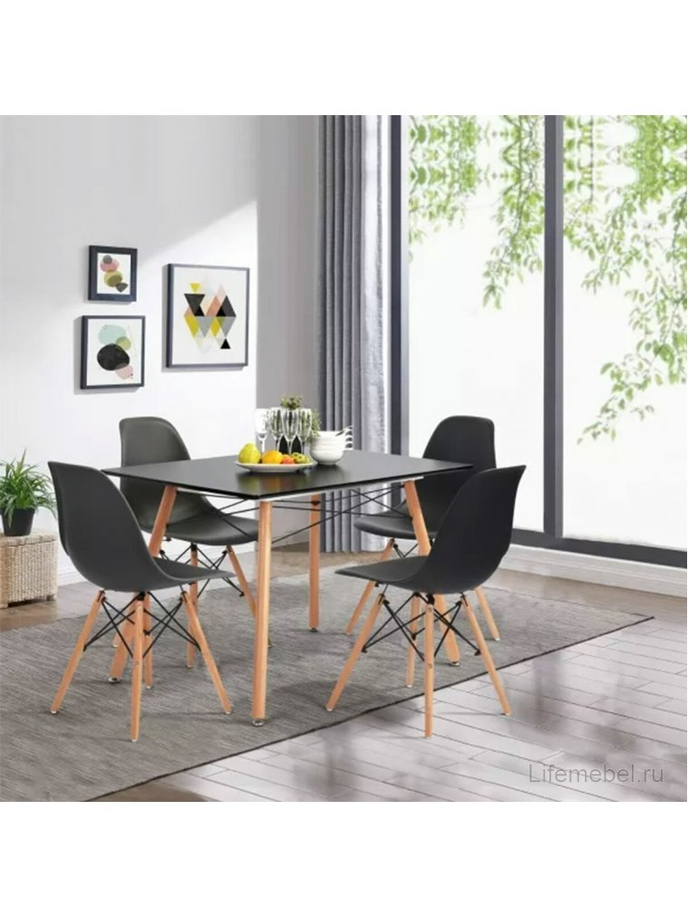 Комплект стульев на металлокаркасе Eames 532631