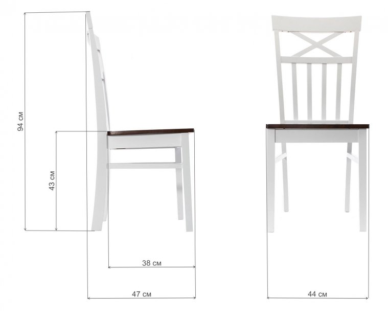 Стул Provans dirty oak