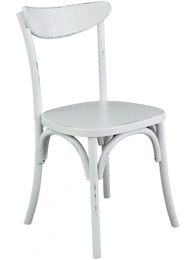 Деревянный стул Provence белый