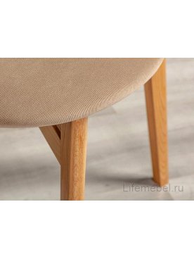 Деревянный стул Rasmus diag beige / натуральный бук