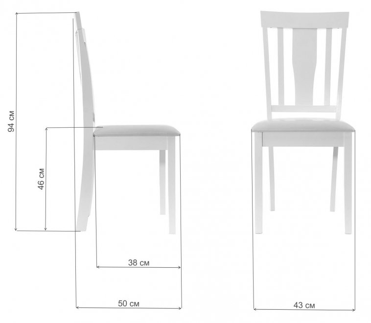 Стул Reno черный