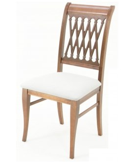 Деревянный стул Рич орех / серый