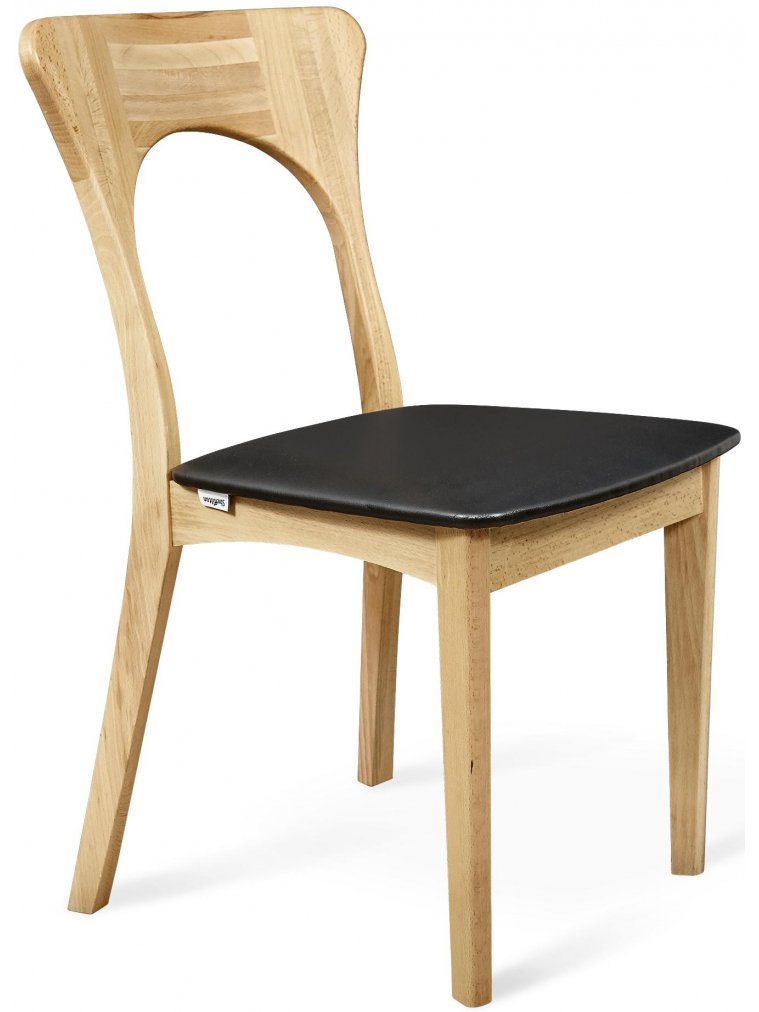 Стул SHT-S63 прозрачный лак / черный