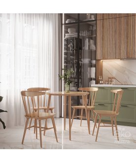 Деревянный стул Скандинавия