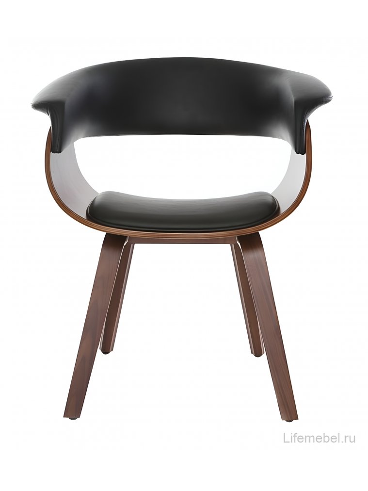 Стул Synchrony черный / коричневый