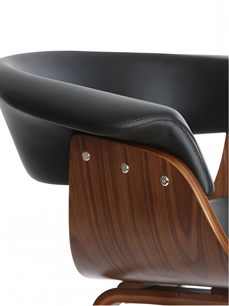 Стул Synchrony черный / коричневый