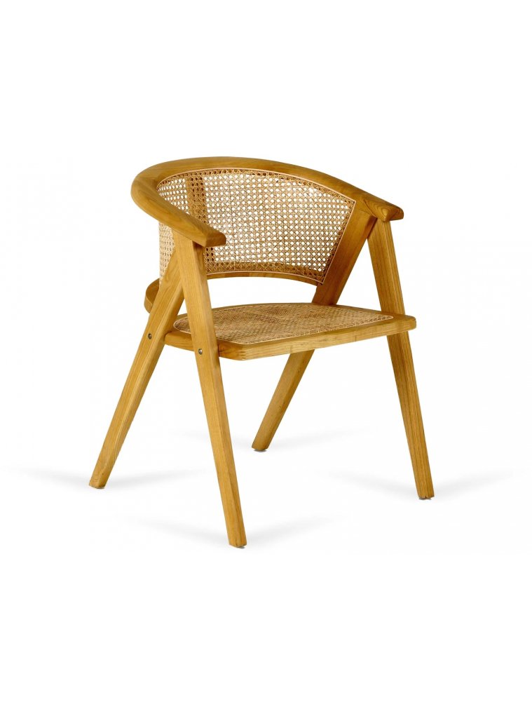 Деревянный стул Teve бежевый