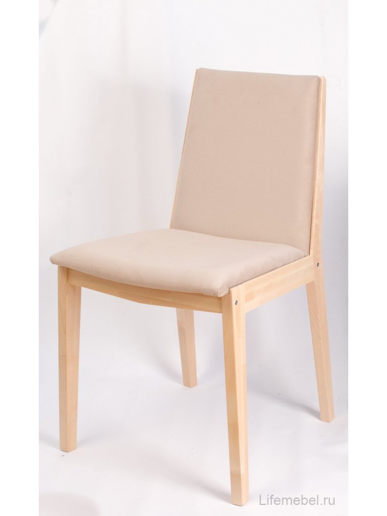 Деревянный стул Твит натуральное дерево / бежевый