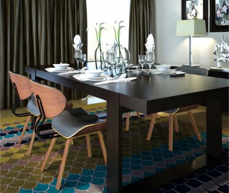 Стул Zenith черный;коричневый