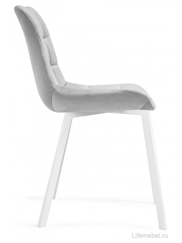 Комплект стульев крутящихся Форт 4 шт светло-серый (hl 63) / 1ПРУ белый каркас