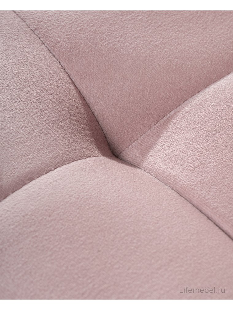 Комплект из "Стул на металлокаркасе Чилли розовый / черный каркас" 2 шт.