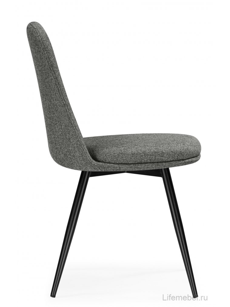 Комплект поворотных стульев Texas 1 светло-серый / черный 2 шт