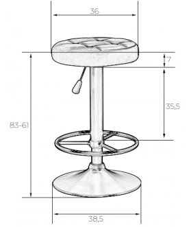 Комплект стульев Bruno