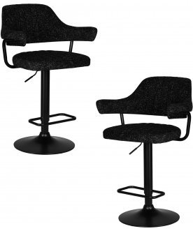 Комплект стульев Charly Black черный