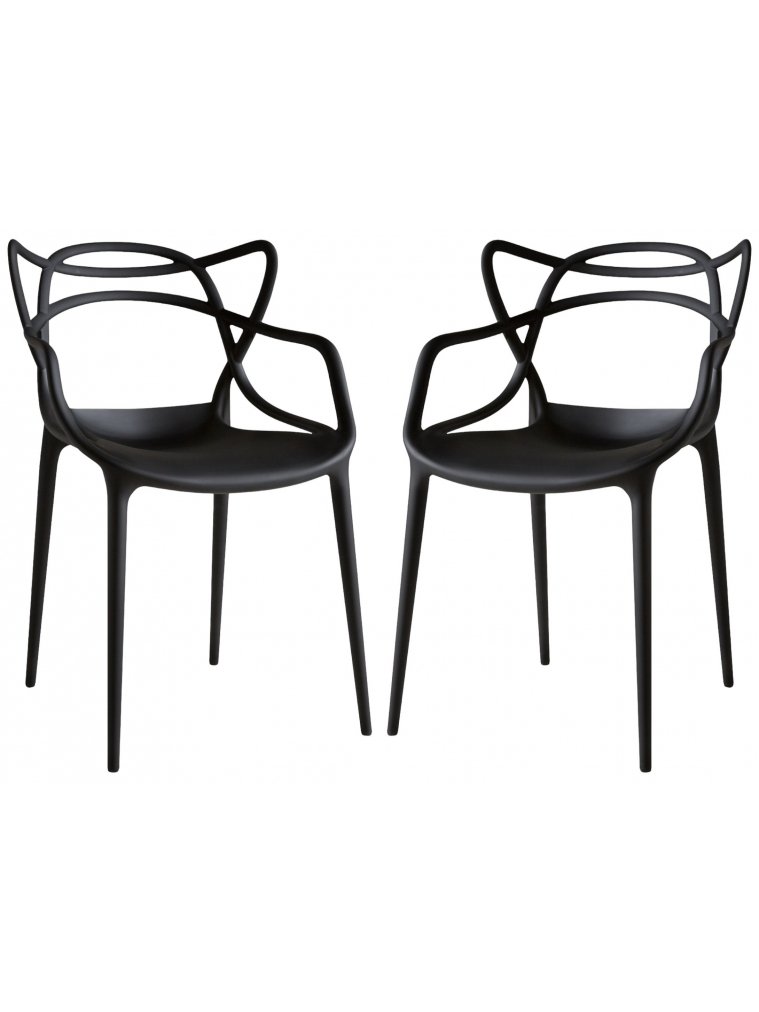 Комплект стульев Harmony черный