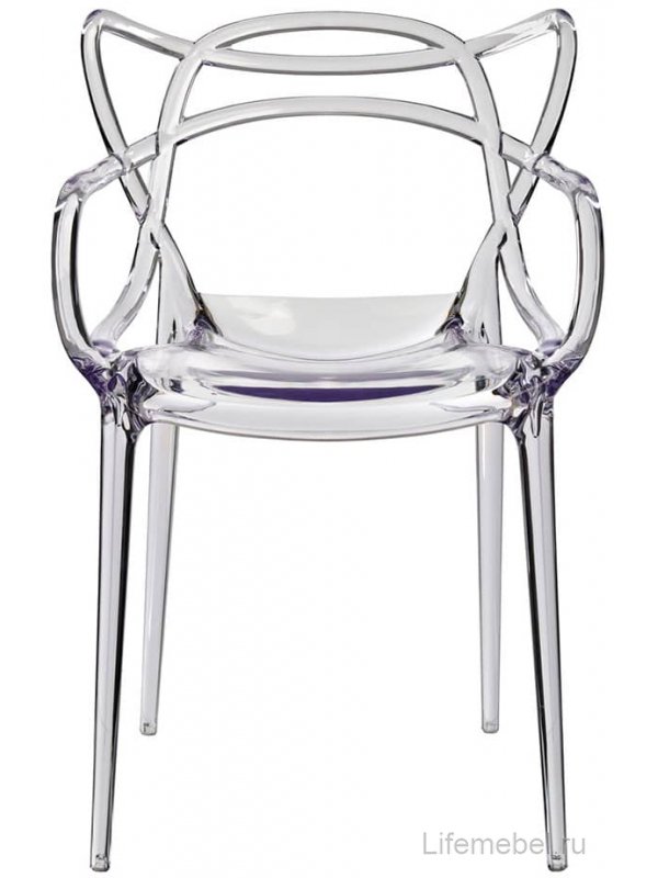 Комплект стульев Masters прозрачный 4 шт