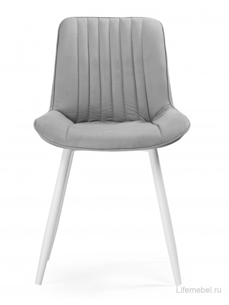 Комплект стульев Онда 4 шт светло-серый / белый