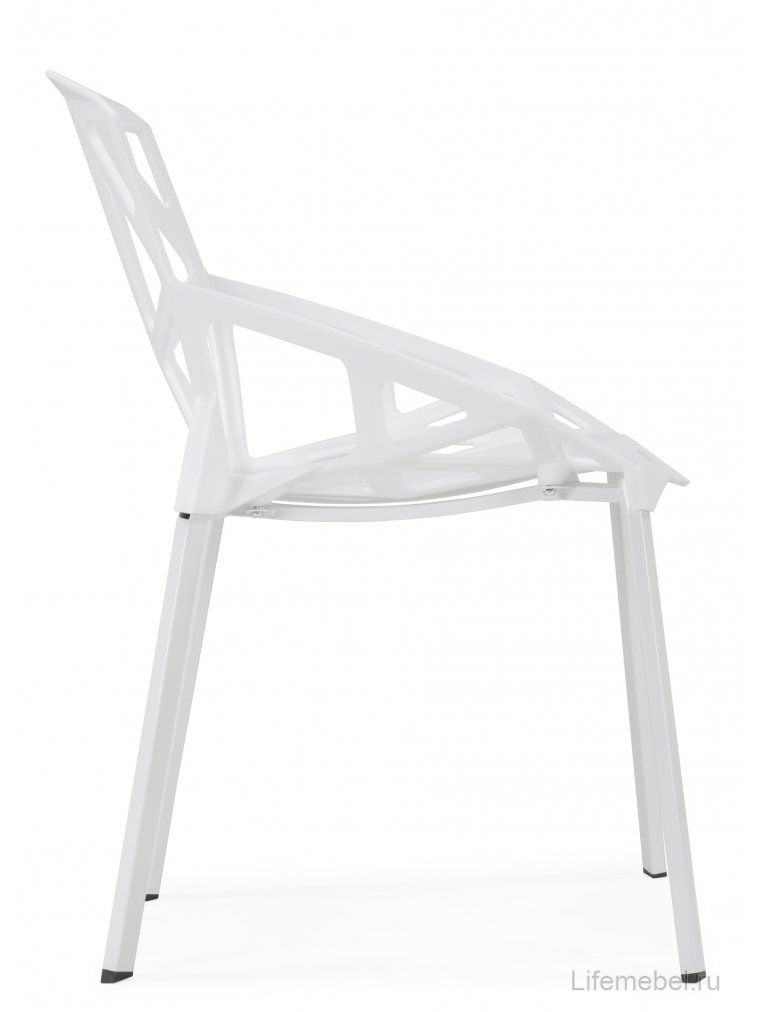 Комплект из "Пластиковый стул One PC-015 белый" 4 шт