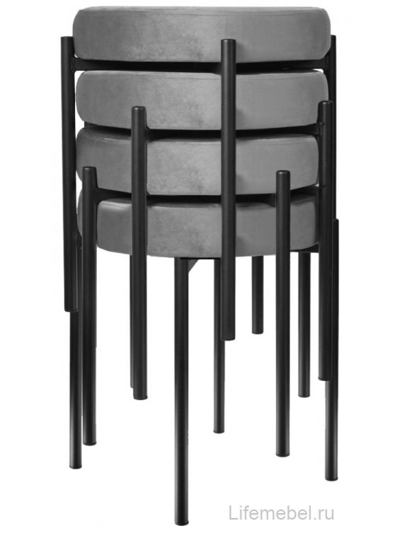 Комплект стульев Bug серый
