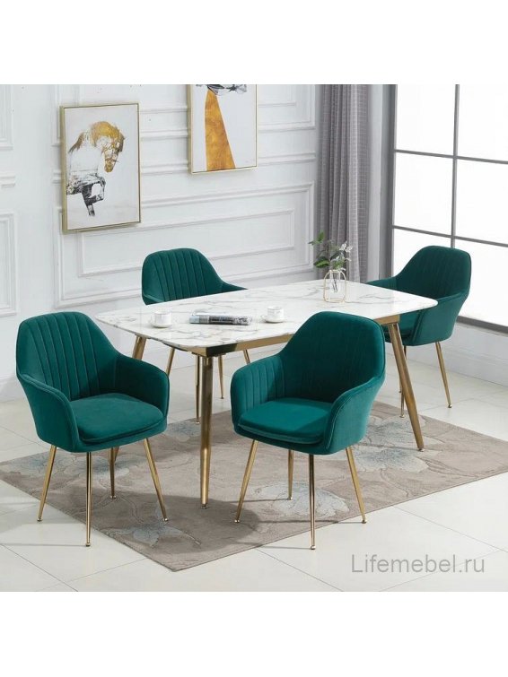 Комплект стульев Tranquil Synchrony зеленый