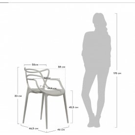 Комплект стульев Masters чёрный