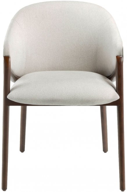 Кресло ACH20071/4090 бежевое / орех