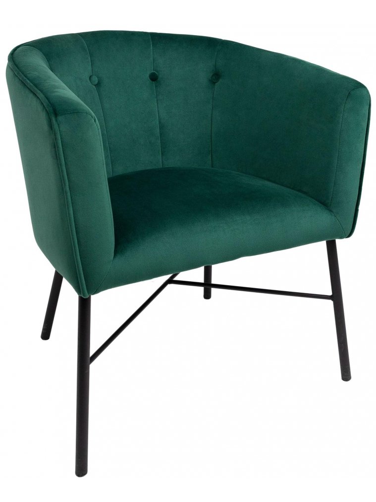 Кресло Almond велюр зеленый
