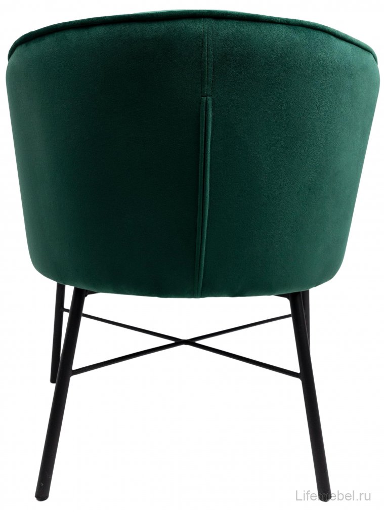 Кресло Almond велюр зеленый