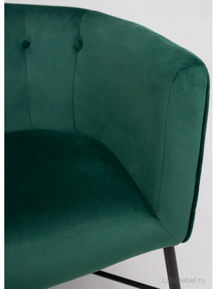 Кресло Almond велюр зеленый