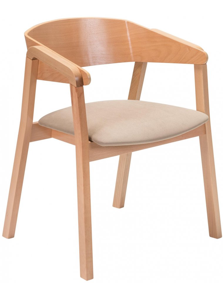 Кресло Dalia beige / натуральное