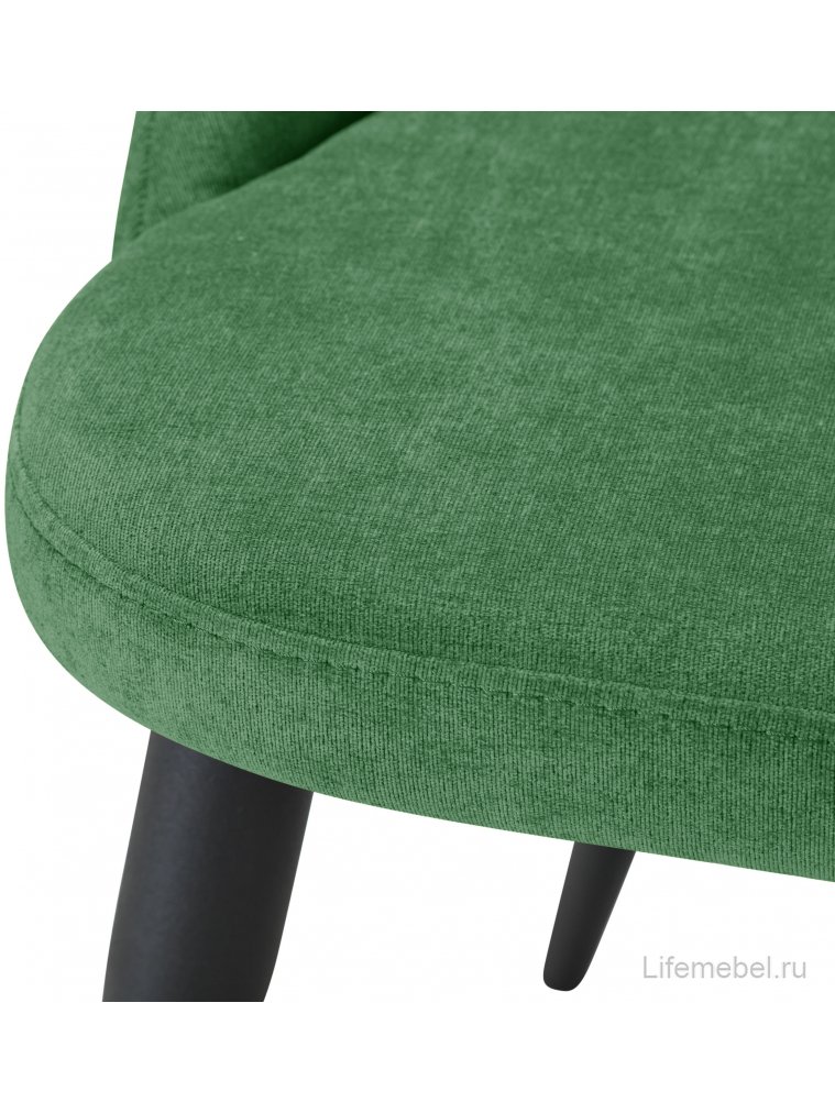 Кресло для кухни Lars зеленый / черный