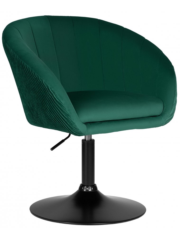 Кресло Dobrin Edison Black зеленый велюр 1922-9