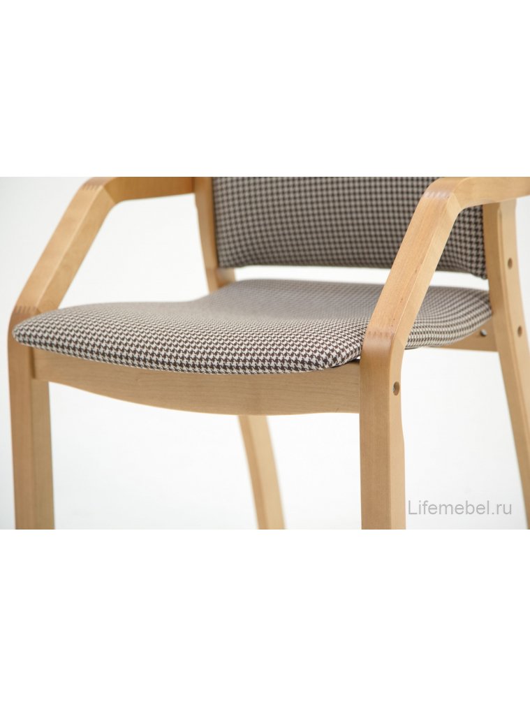 Кресло Джуно 2.0 натуральный / гусиная лапка